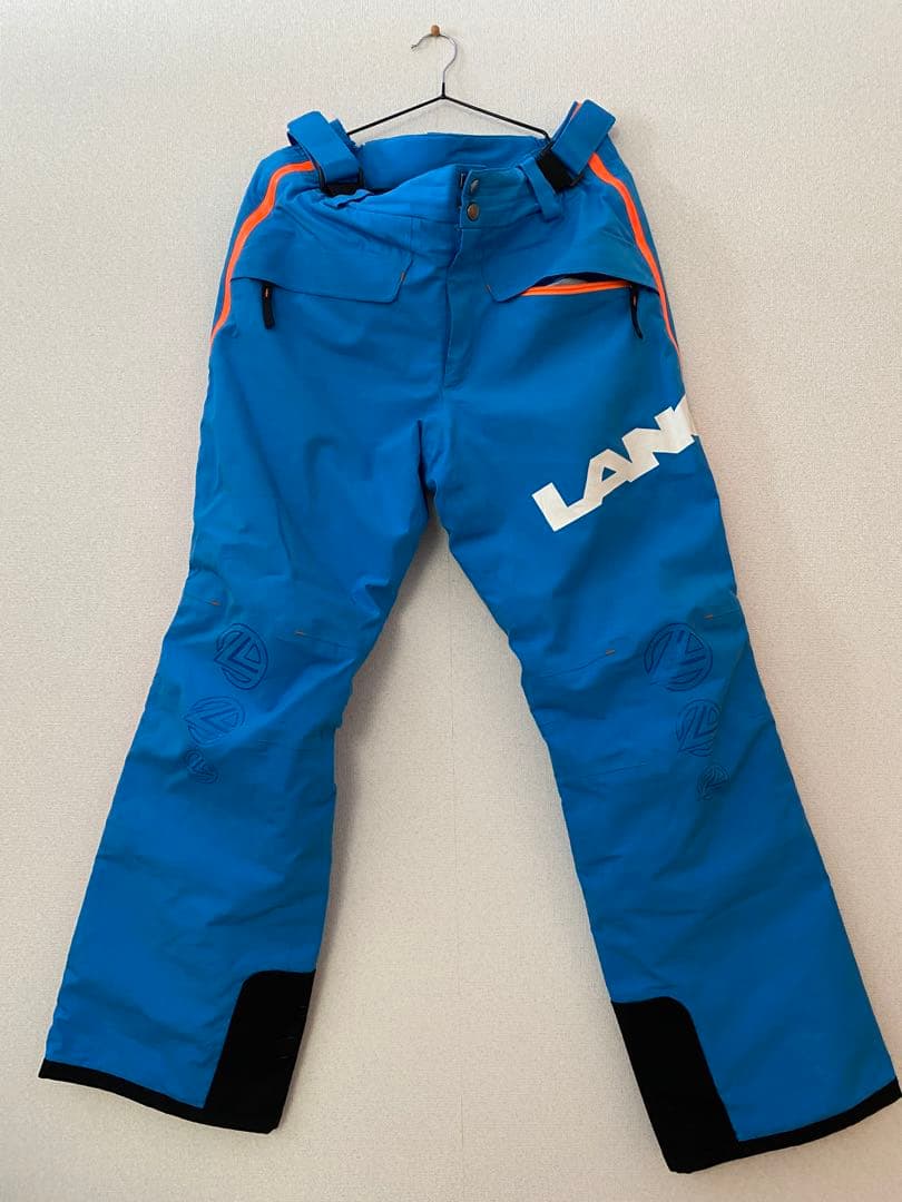 LANGE スキーウェア 青 メンズ　L サイドフルオープン