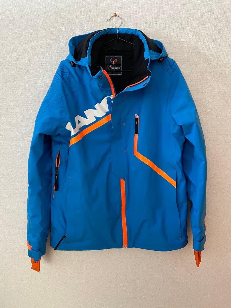 LANGE スキーウェア 青 メンズ　L サイドフルオープン