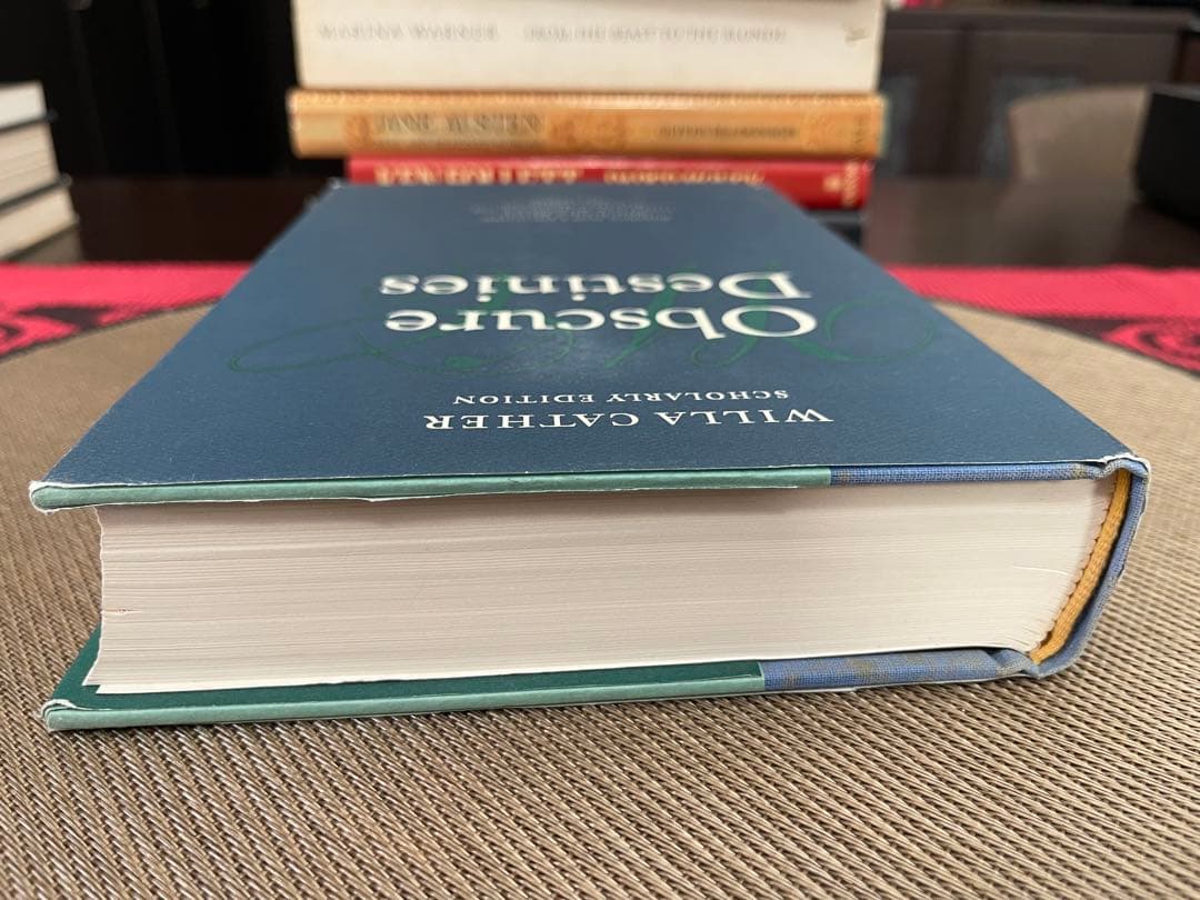 洋書 Willa Cather Obscure Destinies