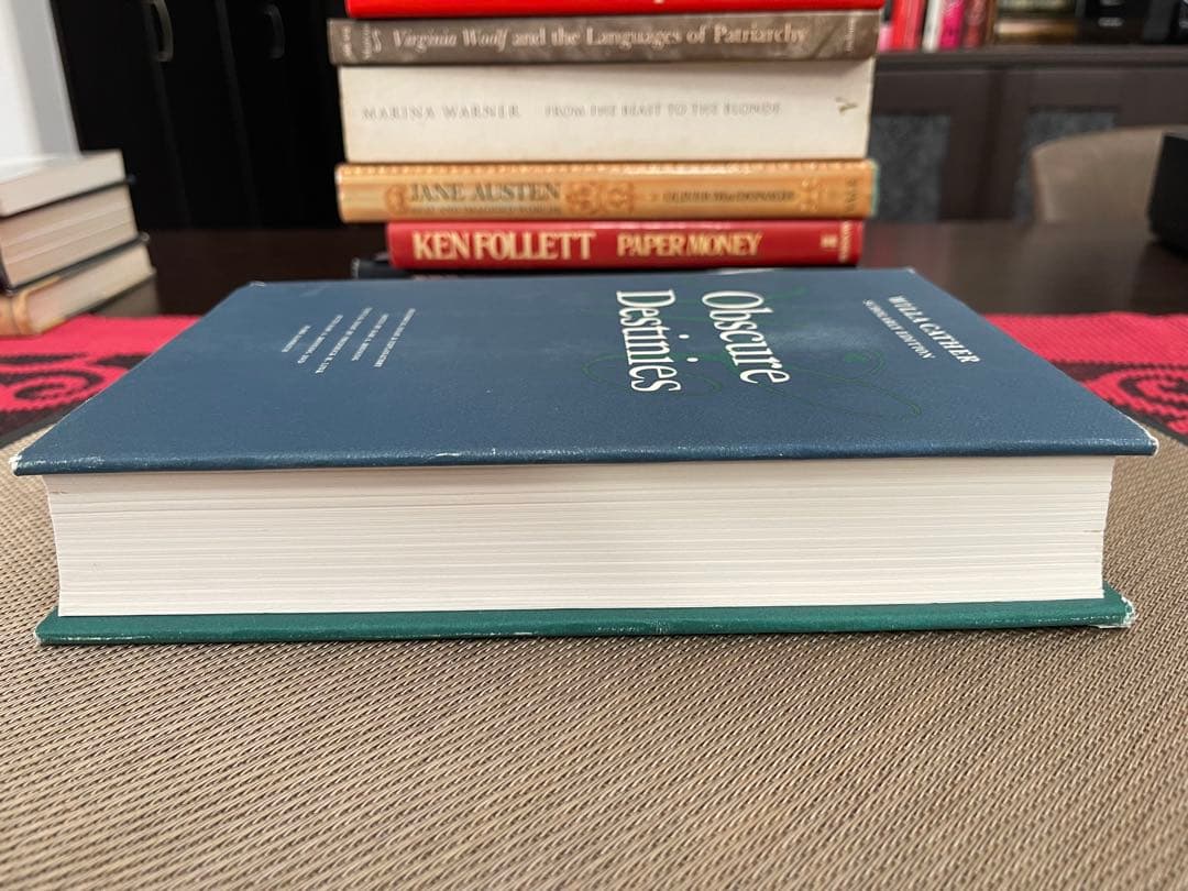 洋書 Willa Cather Obscure Destinies