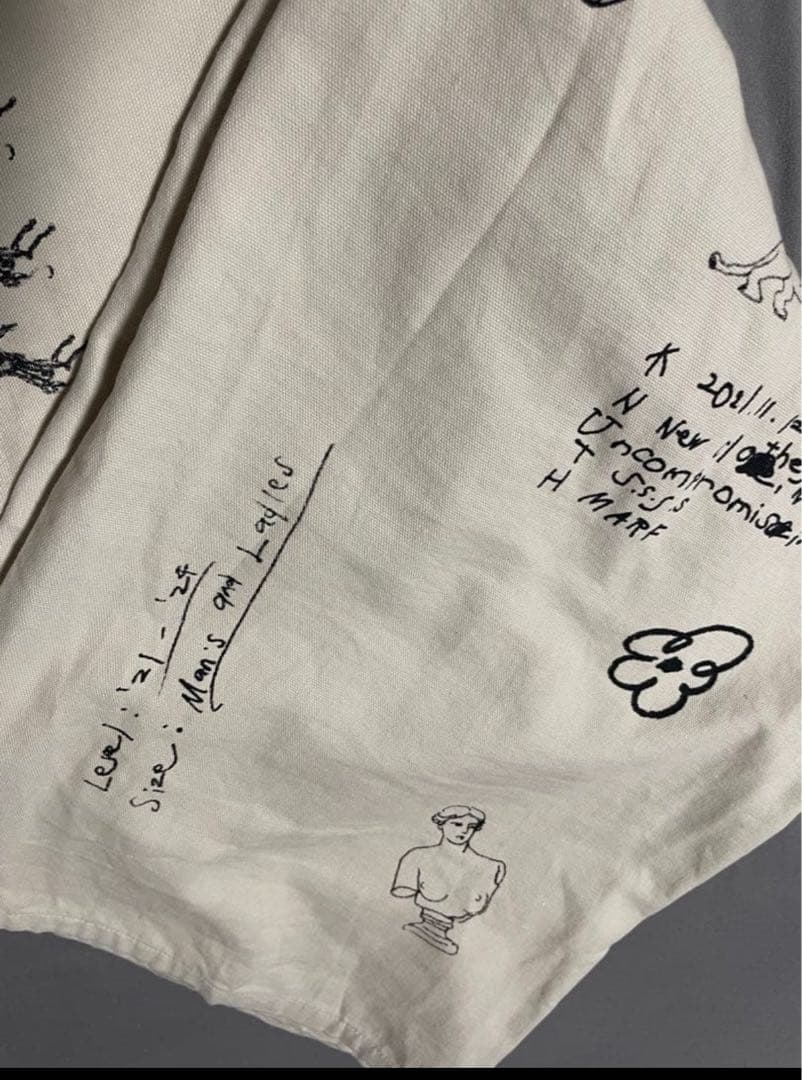 パンツ Knuth Marf high waist tattoo pants