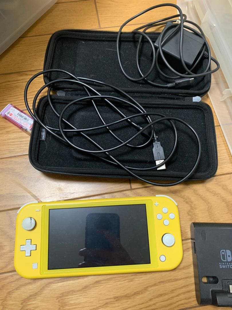 不用品　動作確認　スイッチライトは充電機能が低めで別でも出してます。