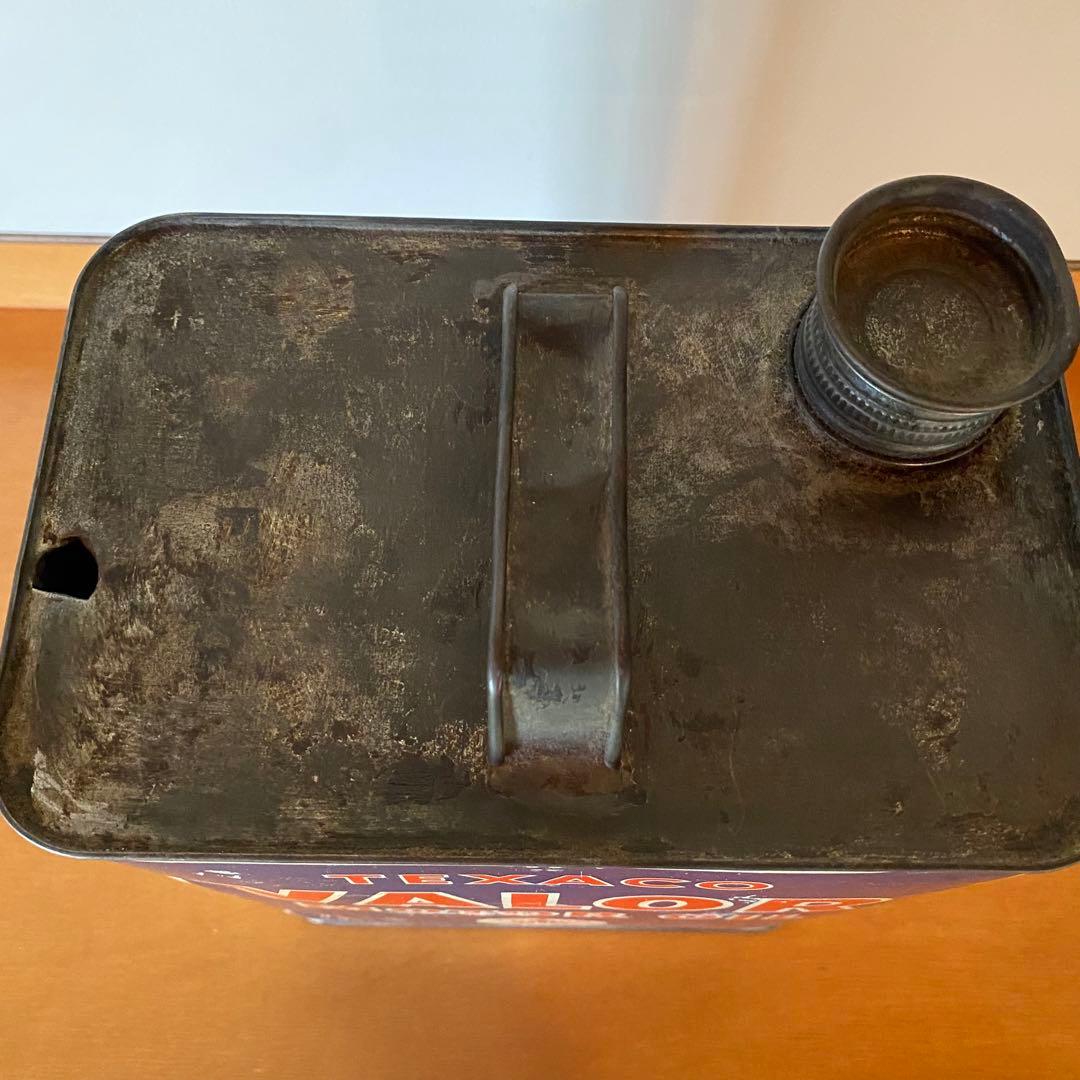 激レア　Texaco Valor Motor Oil 2ガロン缶