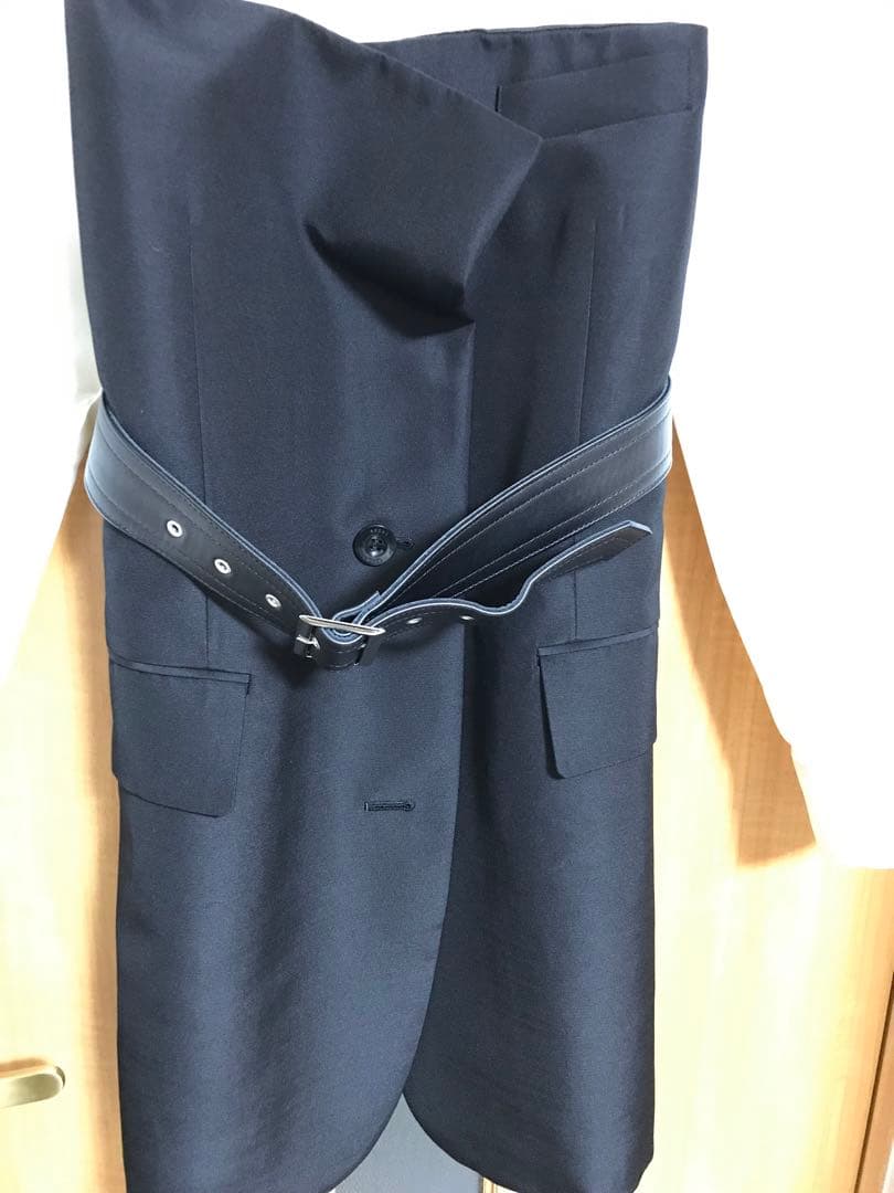 最終お値下美品sacai 22AW ジャケットドッキングブラウス 　ドレス