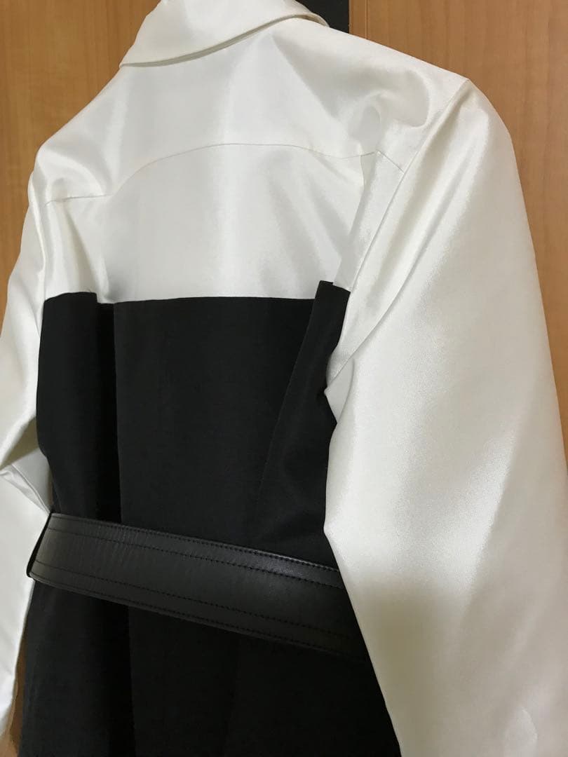 最終お値下美品sacai 22AW ジャケットドッキングブラウス 　ドレス