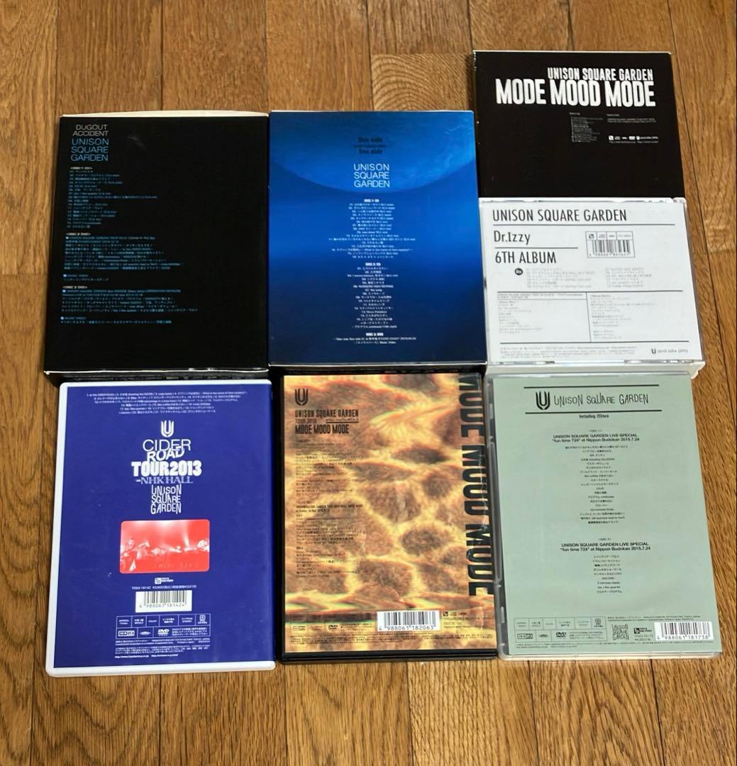 UNISON SQUARE GARDEN CD/DVDセット