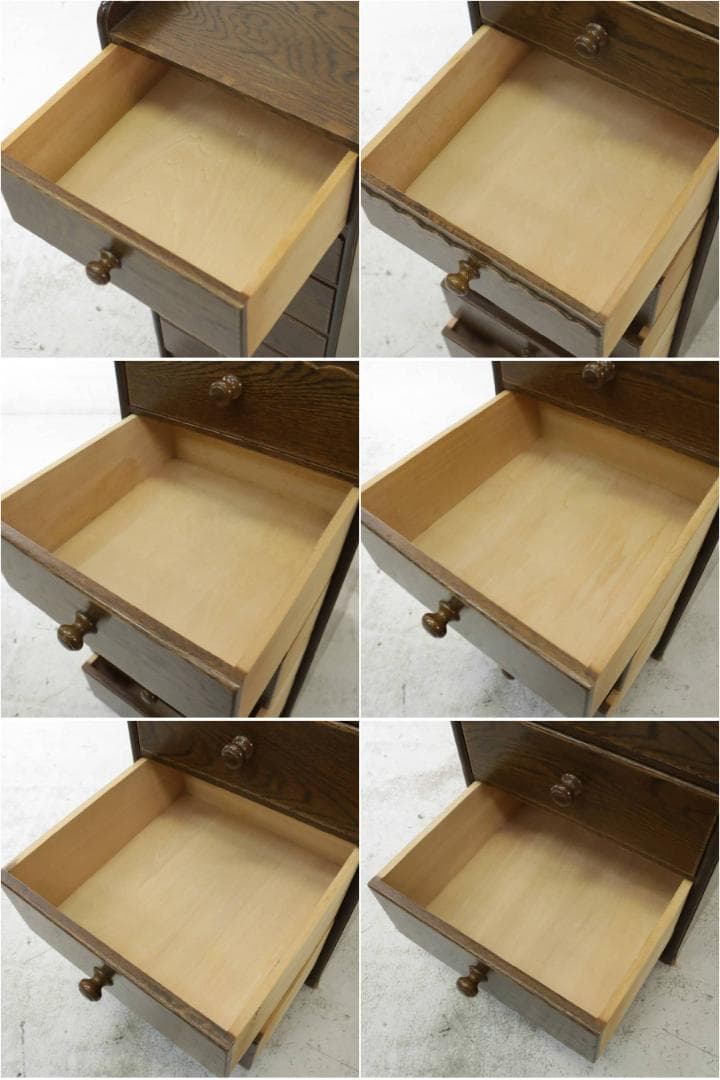 パリの雑貨屋 F-12 チェスト6 引出し6杯 タンス ハンドメイド 日本製