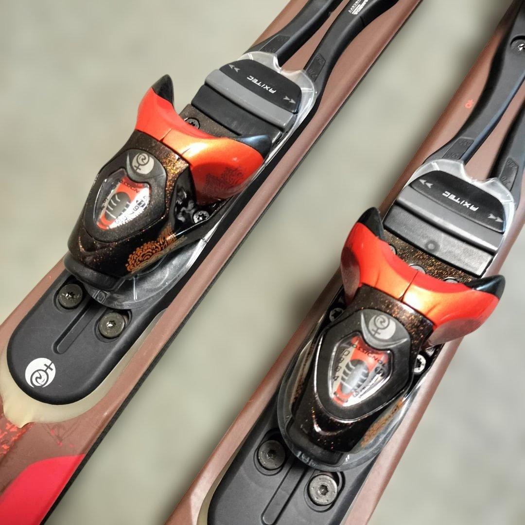 【美品】ROSSIGNOL ヴィンテージ スキーセット 146cm バッグ付