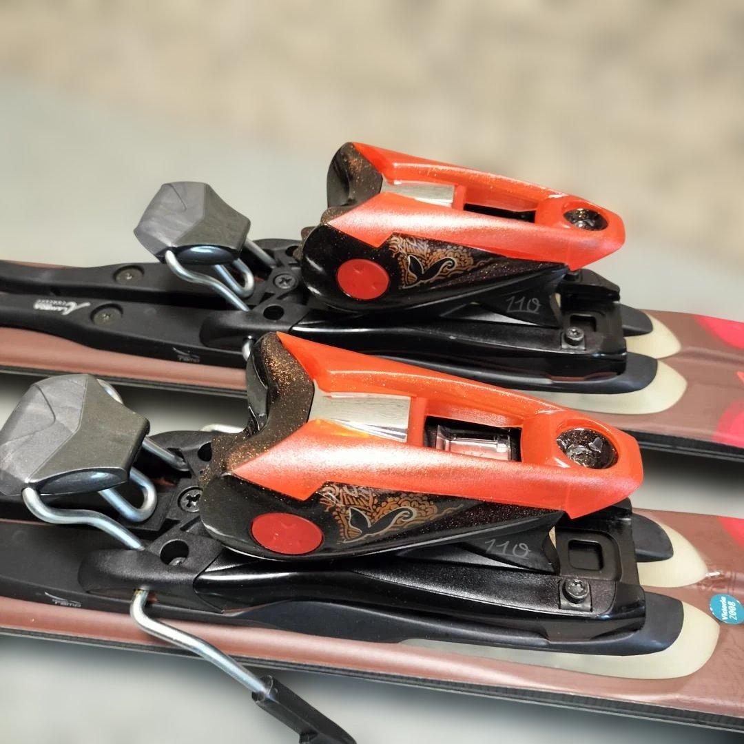 【美品】ROSSIGNOL ヴィンテージ スキーセット 146cm バッグ付