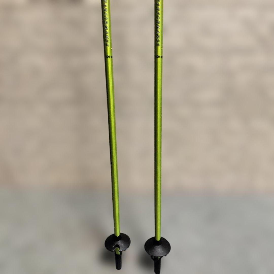 【美品】ROSSIGNOL ヴィンテージ スキーセット 146cm バッグ付