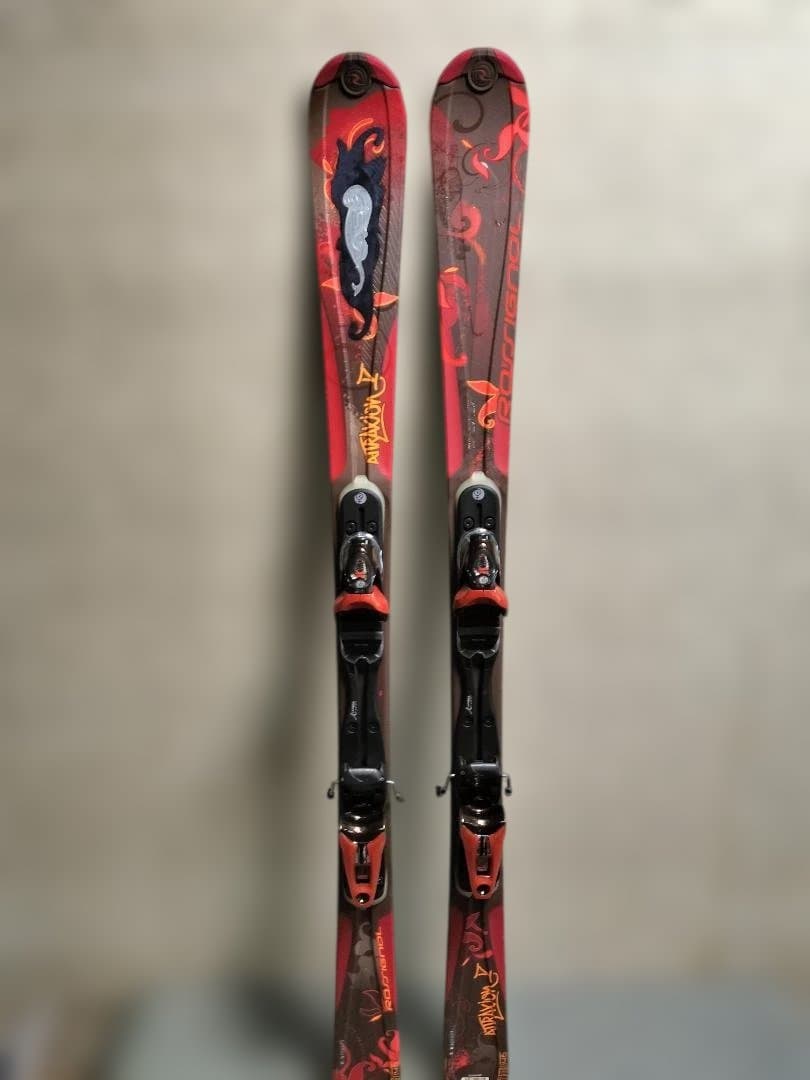 【美品】ROSSIGNOL ヴィンテージ スキーセット 146cm バッグ付