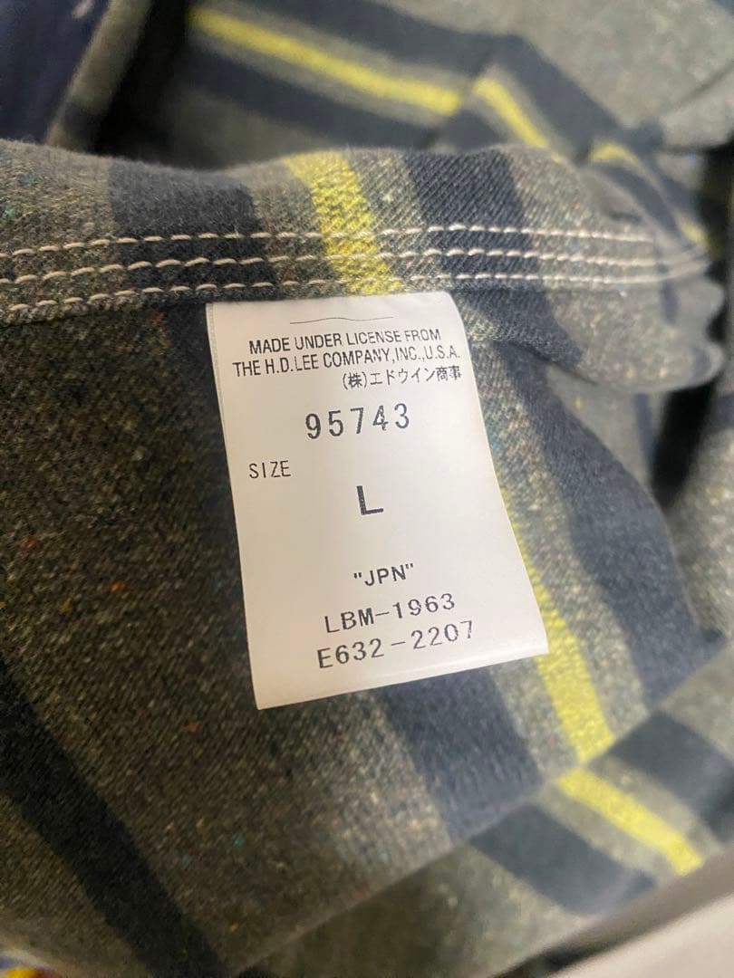 Lee ジャーナルスタンダード 別注品 カバーオール デニム メンズ Lサイズ