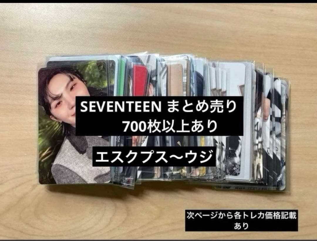 SEVENTEEN まとめ売り 1 エスクプス〜ウジ
