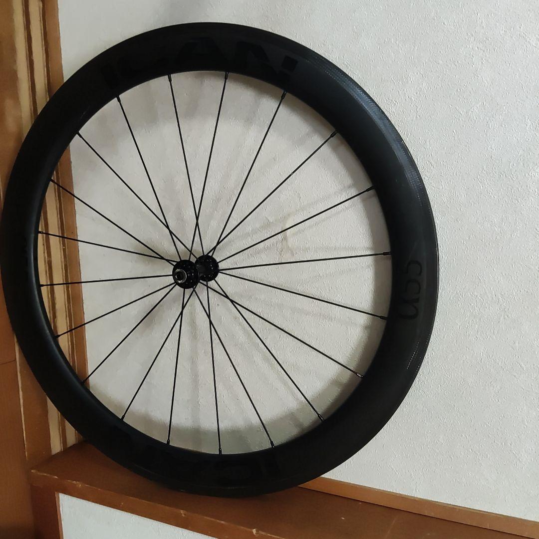 icanカーボンホイールディープリムα55