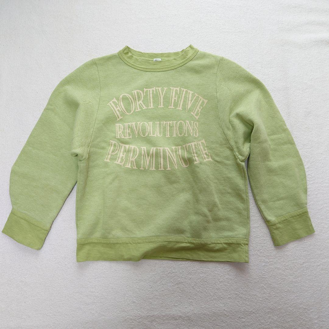 45R US裏毛のパフスウェット45rpm