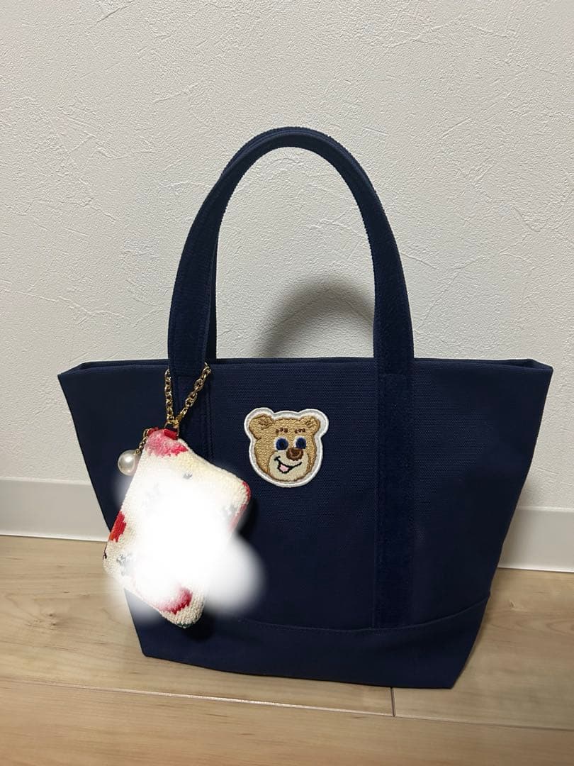 オールドテディ ワッペントートバッグ