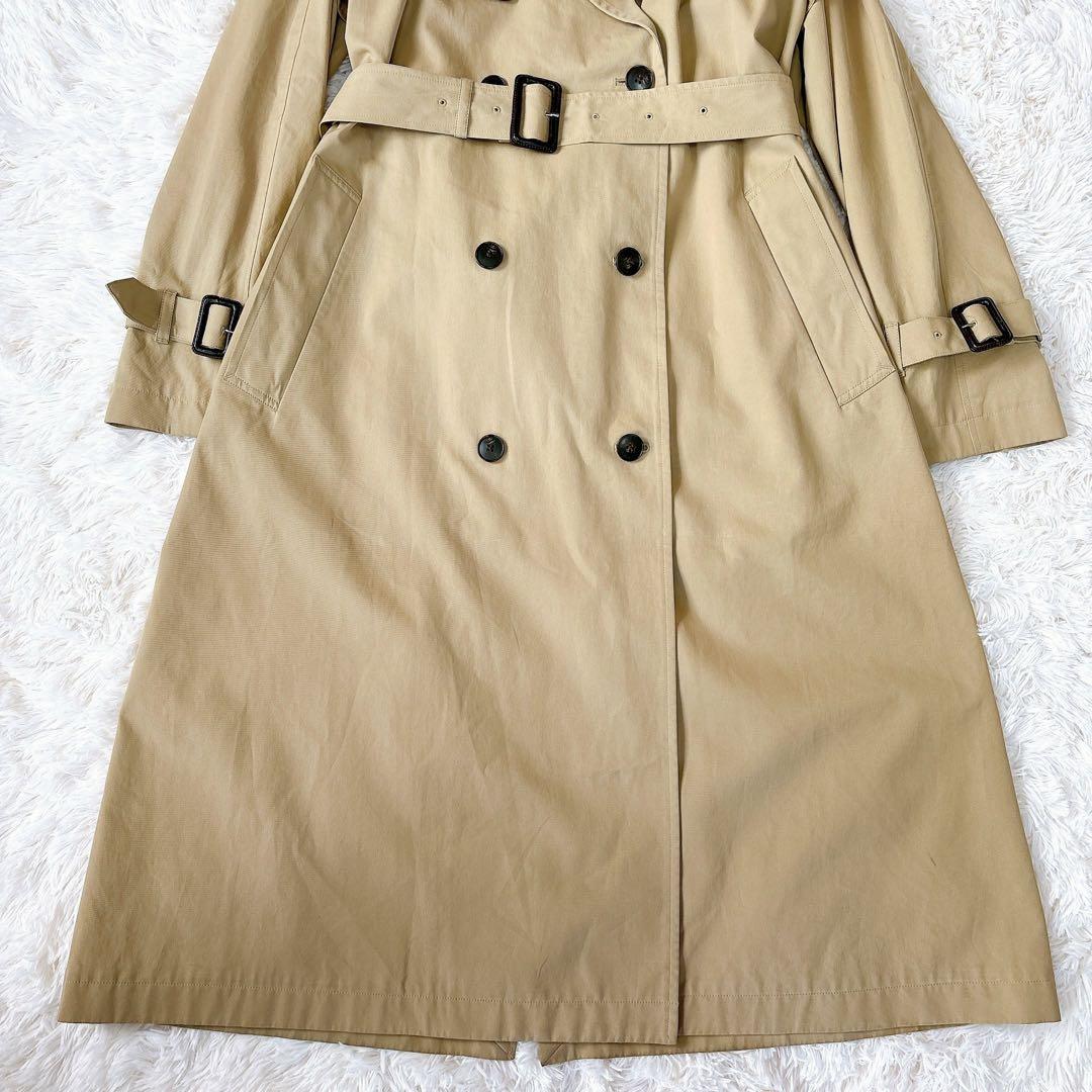 ユナイテッドアローズ　トレンチコート　ロング丈　ベージュ　ベルト　サイズ36