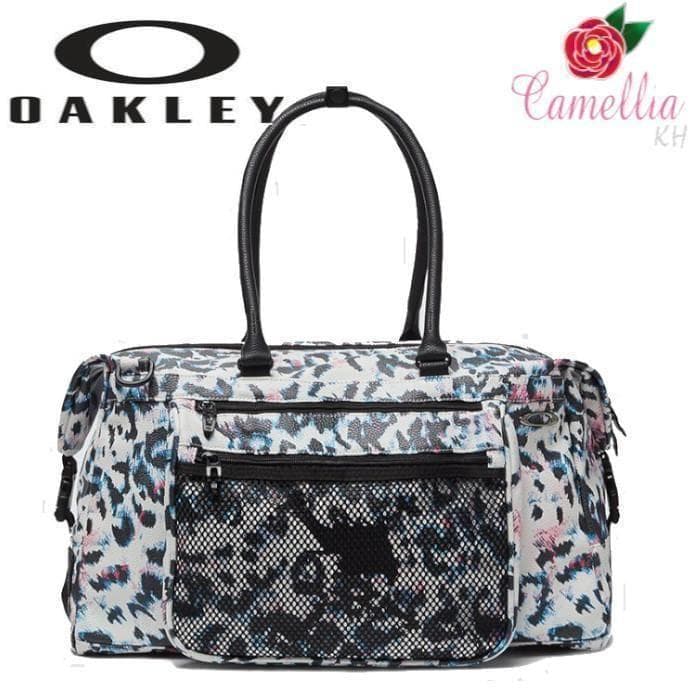 新品 OAKLEY オークリー スカル ボストンバッグ ホワイトプリント