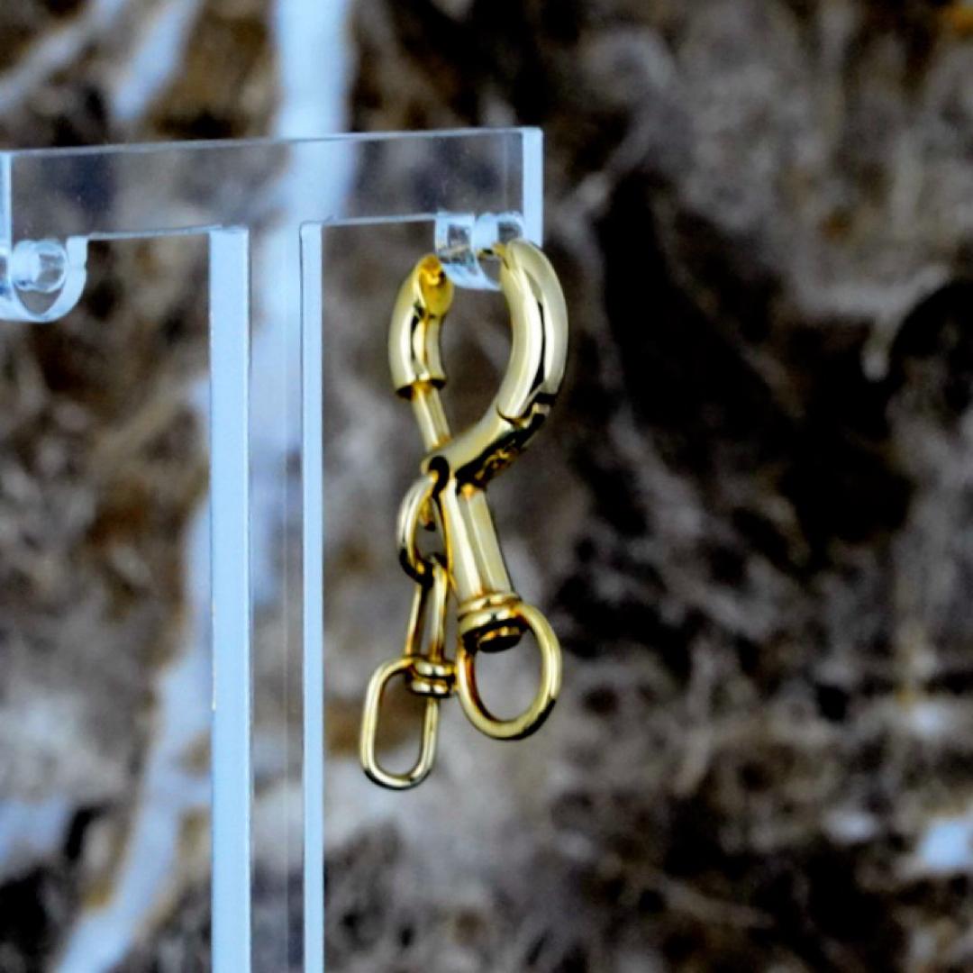 美品!ジャスティンデイビス SEJ934 JUNK TREASURE ピアス