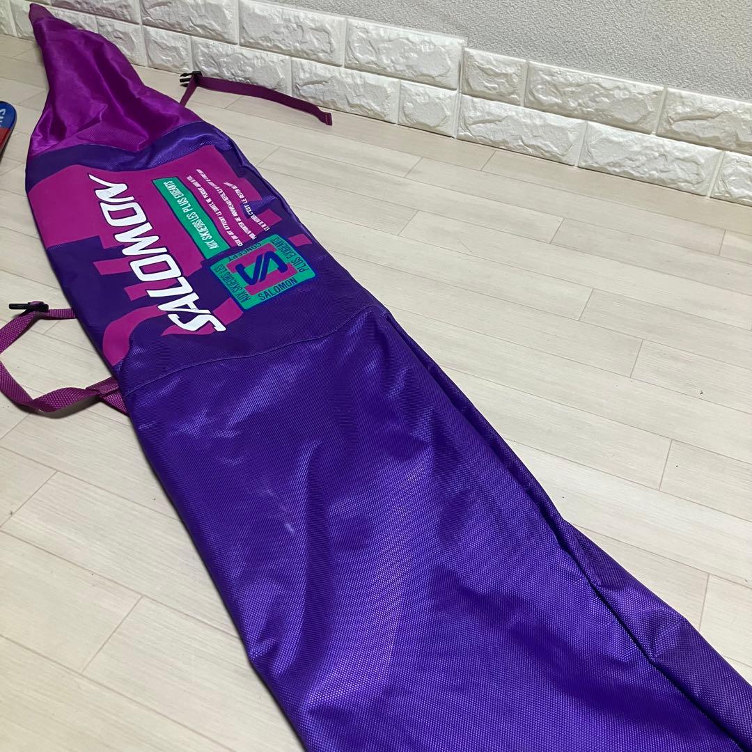 【良品】SALOMON DEMO8P3サロモン スキー160/ケース.ストック付