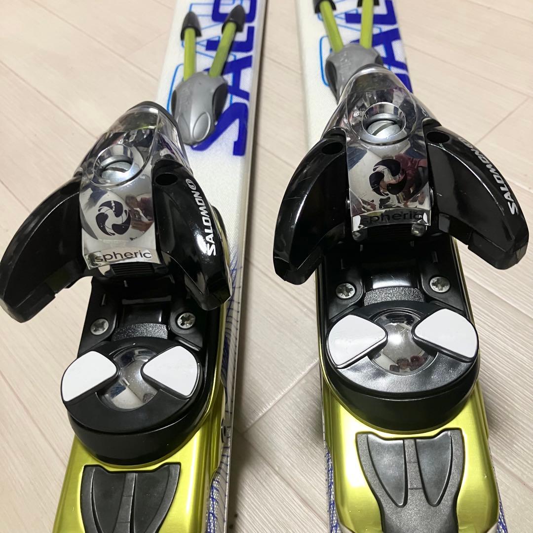 【良品】SALOMON DEMO8P3サロモン スキー160/ケース.ストック付