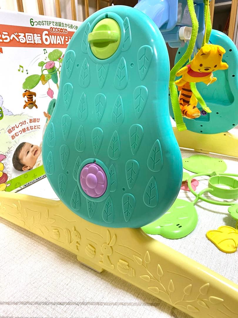 2024年購入　えらべる回転　6WAY ジムにへんしんメリー　プー　タカラトミー