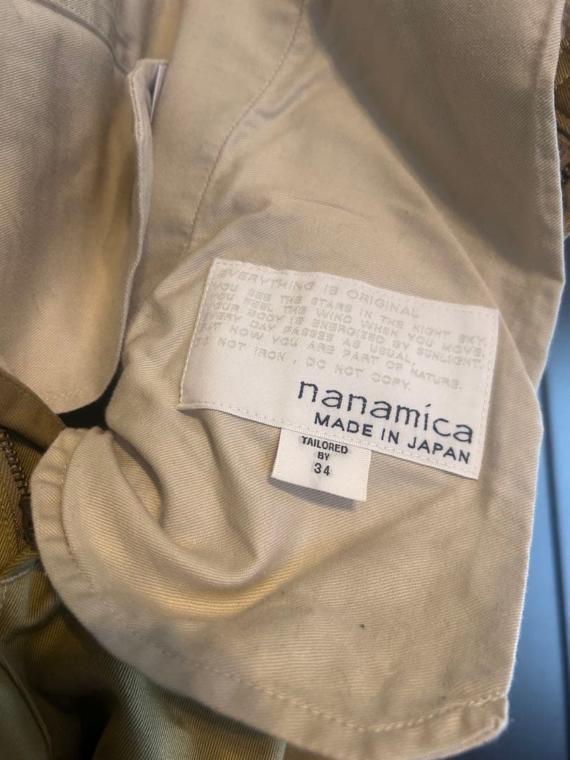パンツ nanamica Double Pleat Chino Pants 34