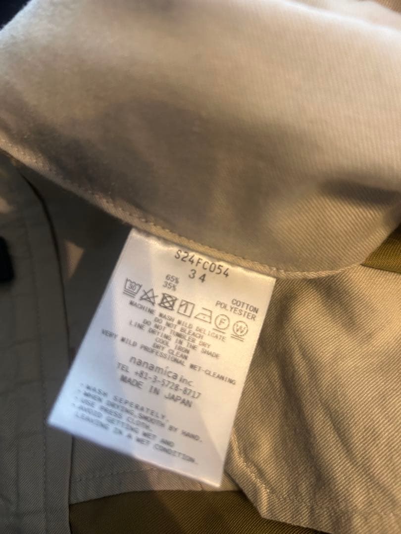 パンツ nanamica Double Pleat Chino Pants 34