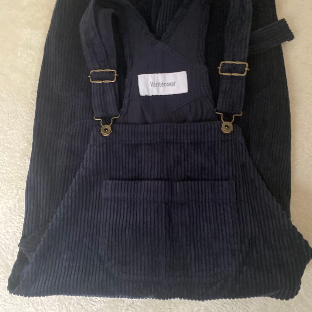 Veritecoeur オーバーオール [VC-2327B]ネイビー