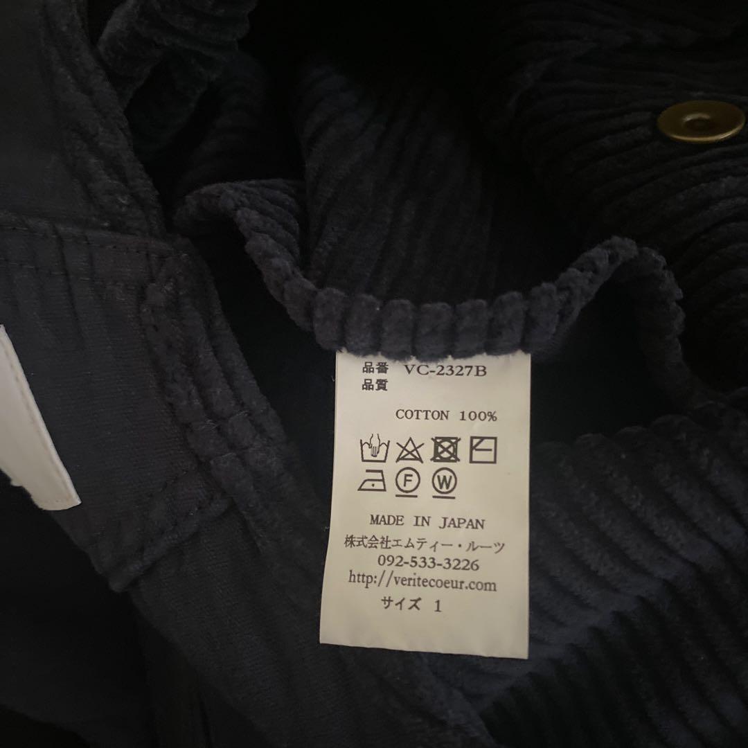 Veritecoeur オーバーオール [VC-2327B]ネイビー