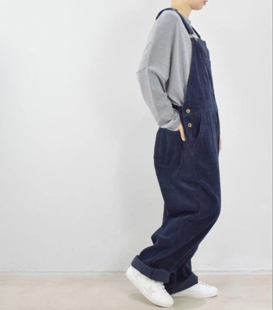 Veritecoeur オーバーオール [VC-2327B]ネイビー