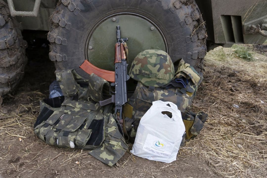 Wz.2005ヘルメット サイズ2 ポーランド軍 軍　アゾフ連隊