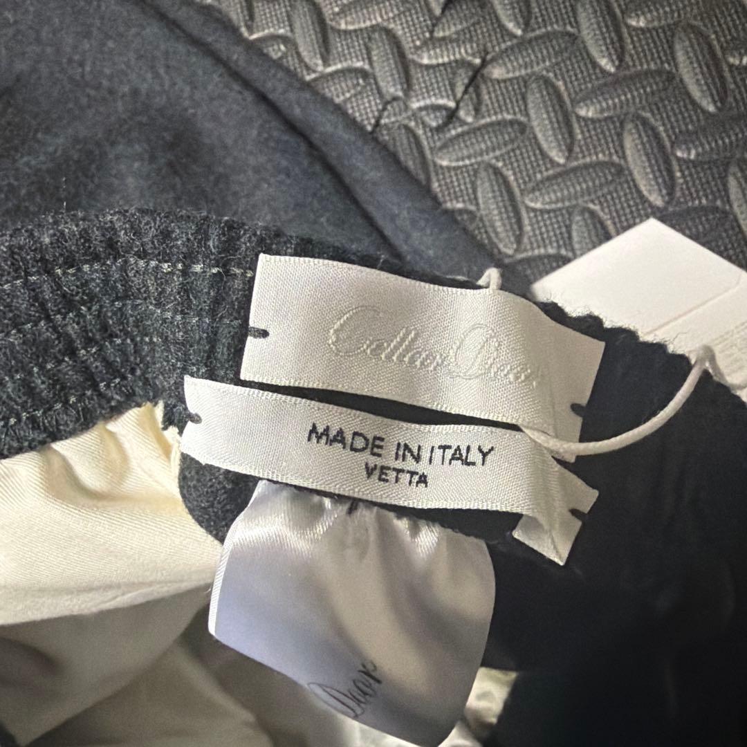 ＜CELLAR DOOR＞ALFRED/ウール ポリエステル イージーパンツ