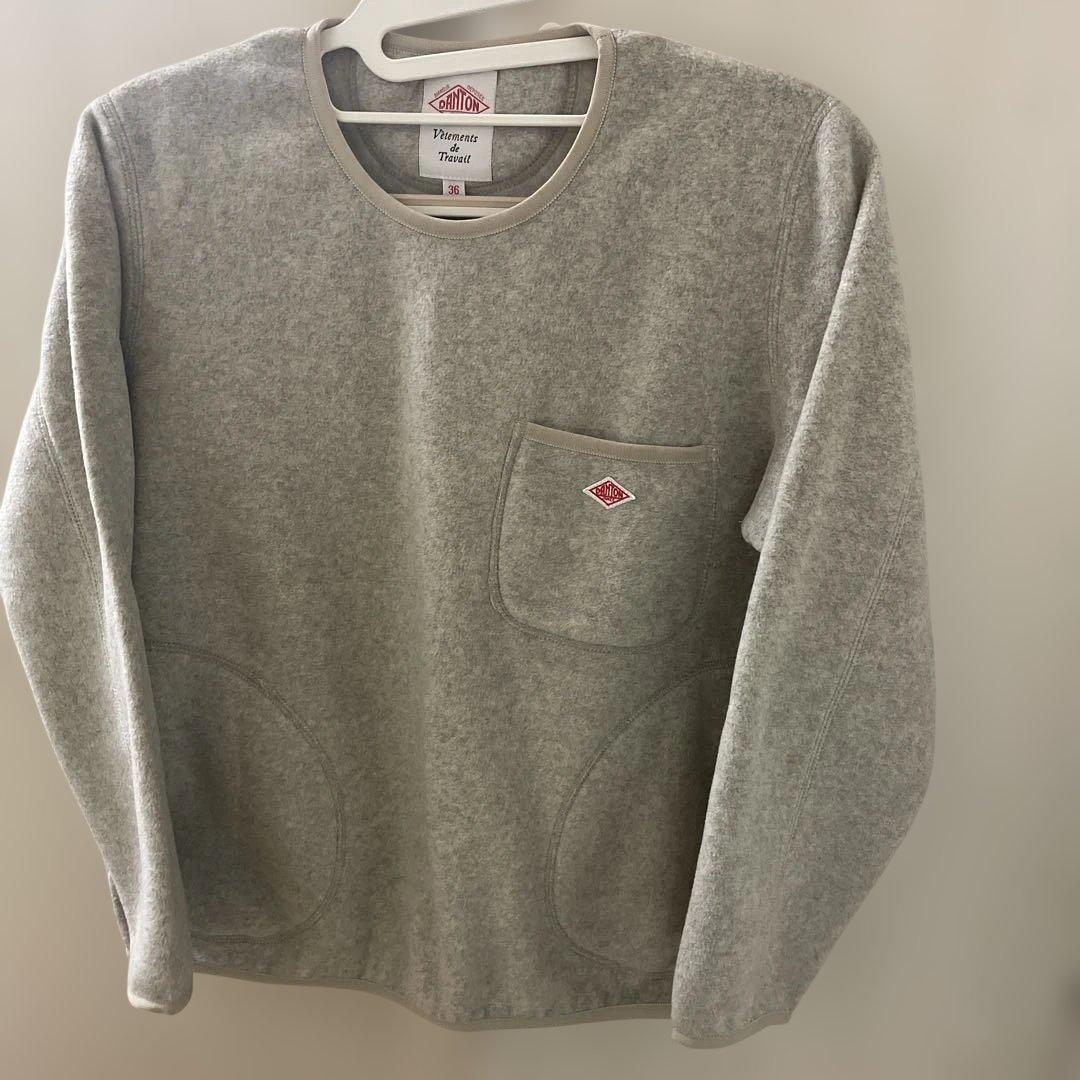 専用です！きなこさん専用。ダントン　フリース プルオーバー　36 ベージュ