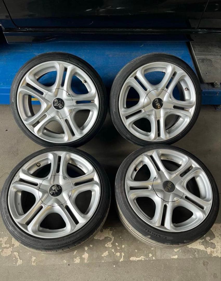 最終値下げ　PCD100 114.3 マルチ　4穴　15インチ　6.5j +35