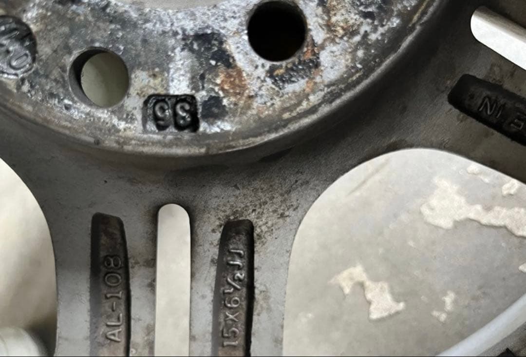 最終値下げ　PCD100 114.3 マルチ　4穴　15インチ　6.5j +35