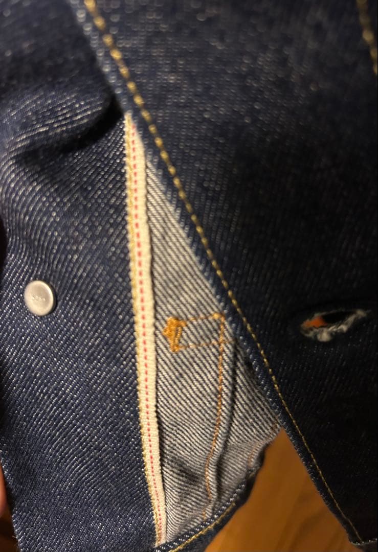 リーバイス ジャーナルスタンダード別注 2ndタイプ　デニムジャケット XL