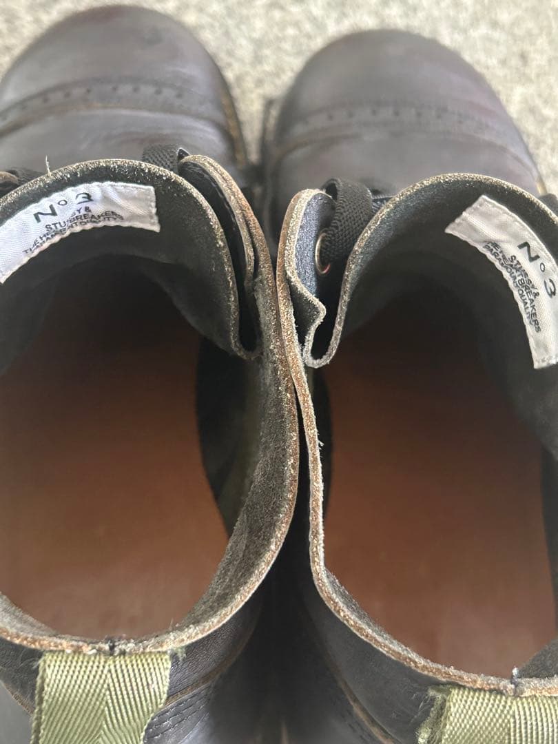 STUSSY BEDWIN コラボ　ブーツ　別注　オールド　deluxe htc