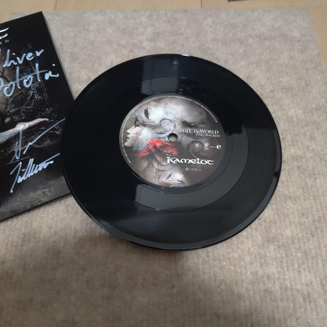 Kamelot Poetry for the Poisoned サイン入り