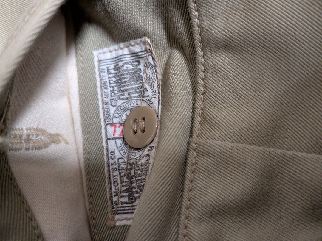 REALMcCoy リアルマッコイズ トラウザー チノパン 32インチ アメカジ