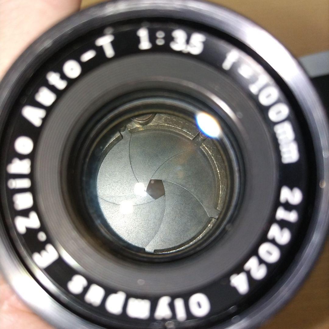 外観美品　オリンパス PEN FT シャッター、露出計動作品　レンズ2個セット