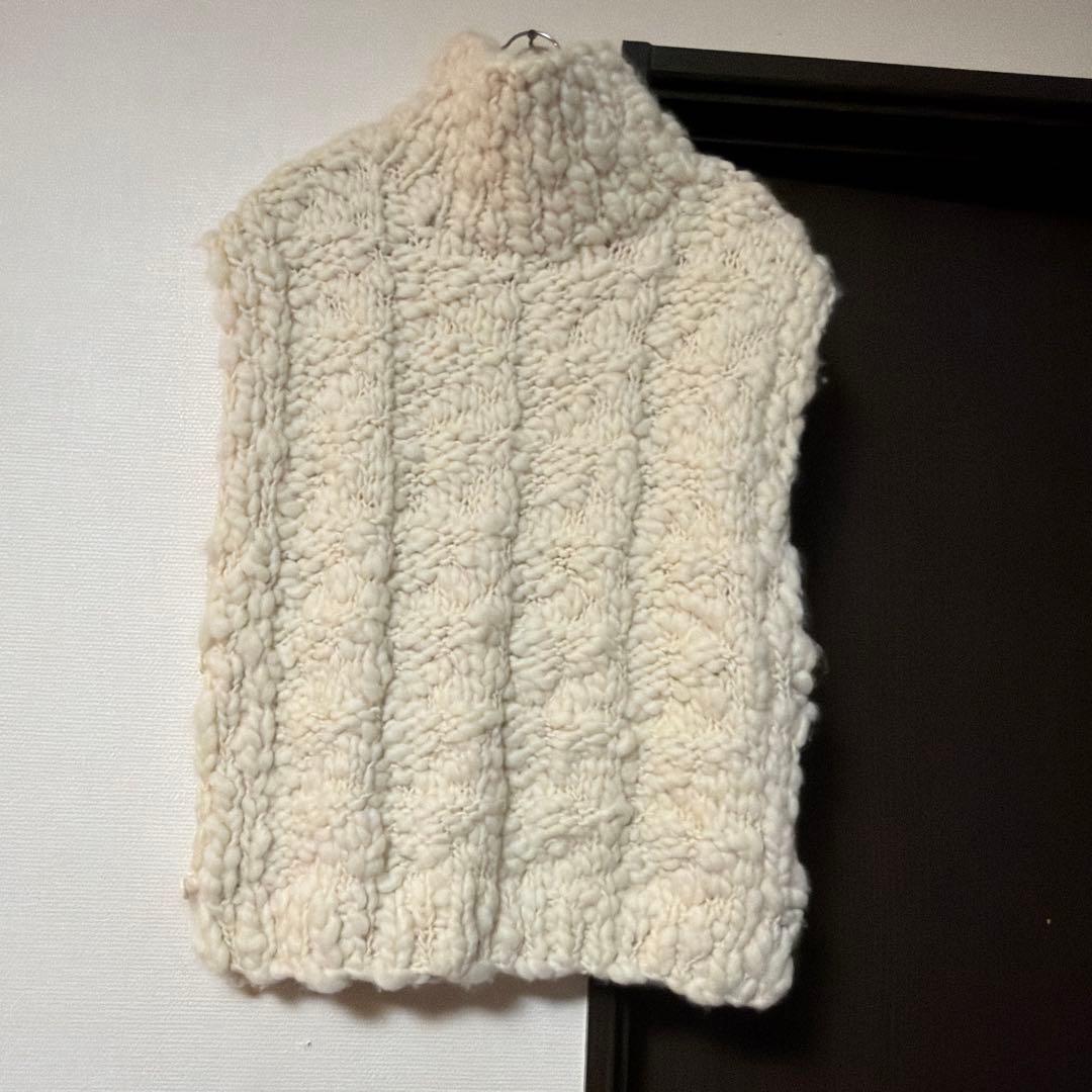 TOMORROWLAND MACPHEEハンドニットベスト