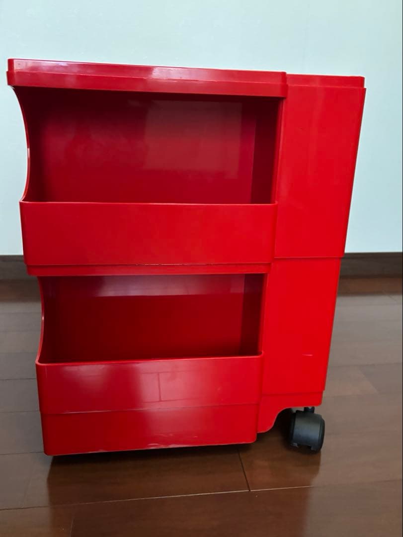 ボビーワゴン2段 JoeColombo レッド