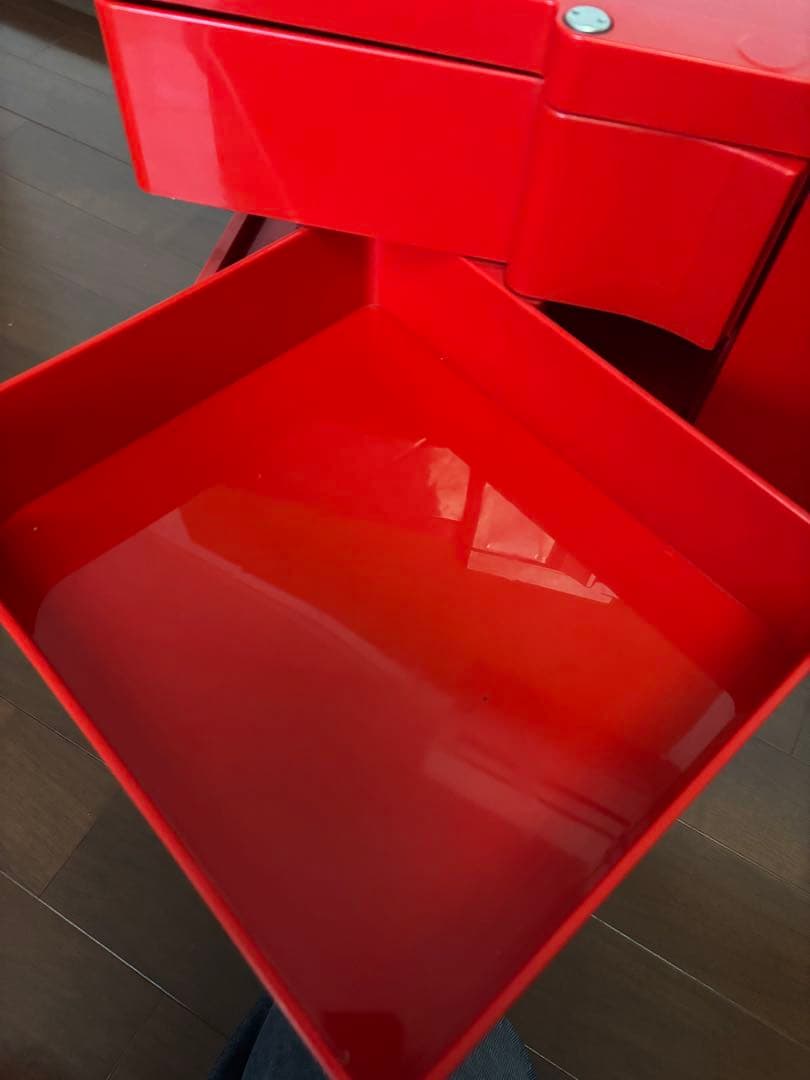 ボビーワゴン2段 JoeColombo レッド