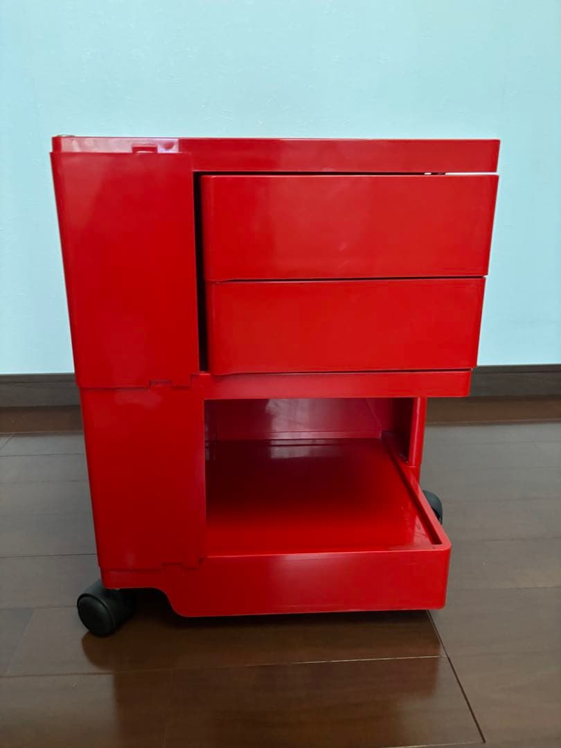 ボビーワゴン2段 JoeColombo レッド