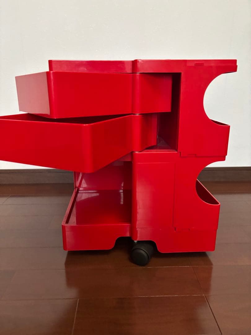 ボビーワゴン2段 JoeColombo レッド