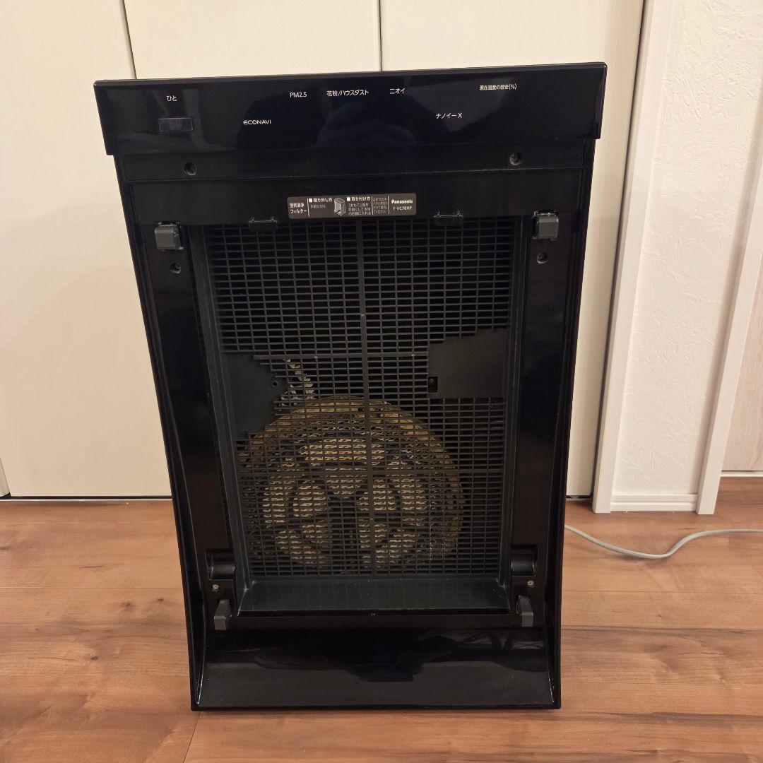 Panasonic ナノイーX 加湿空気清浄機 ブラック F-VC70XP