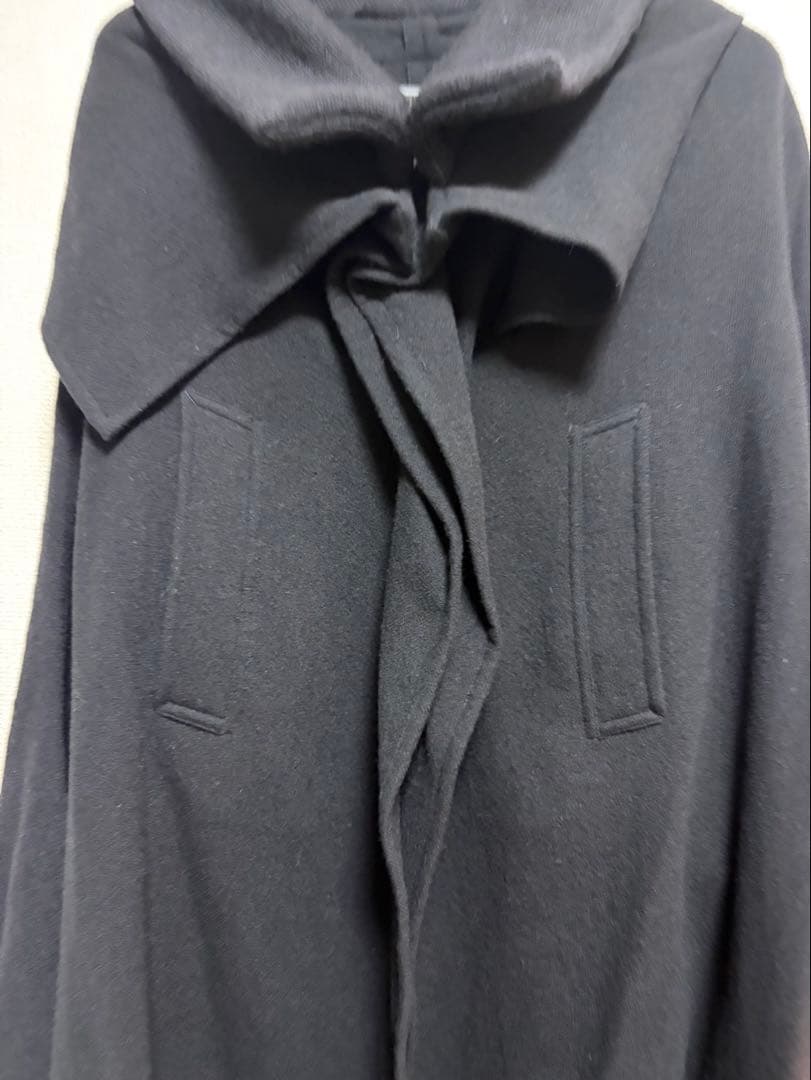 ワイズ 19AW オーバーサイズドウールコート YV-C07-107