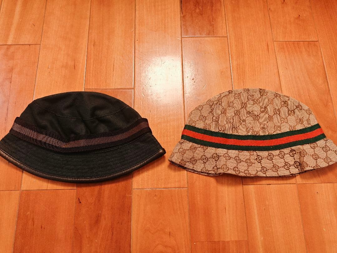 あ*ん様 GUCCI グッチ バケットハット GGキャンバス シェリーライン