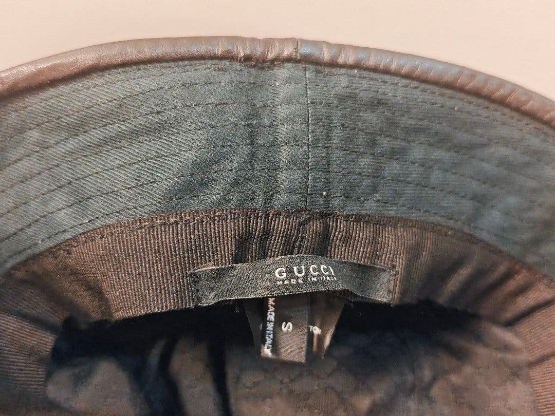 あ*ん様 GUCCI グッチ バケットハット GGキャンバス シェリーライン